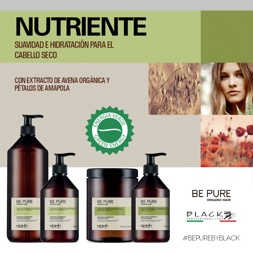 tratamiento be pure nutritivo para cabello seco