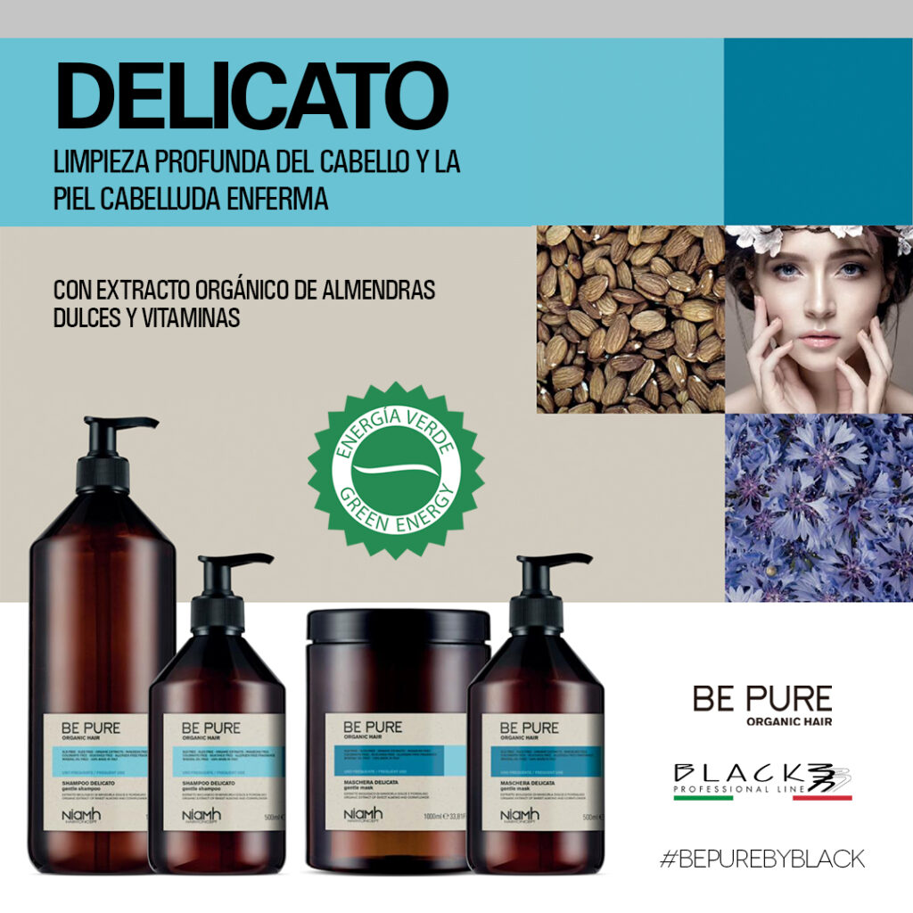 tratamiento be pure delicado para cabello normal y uso frecuente